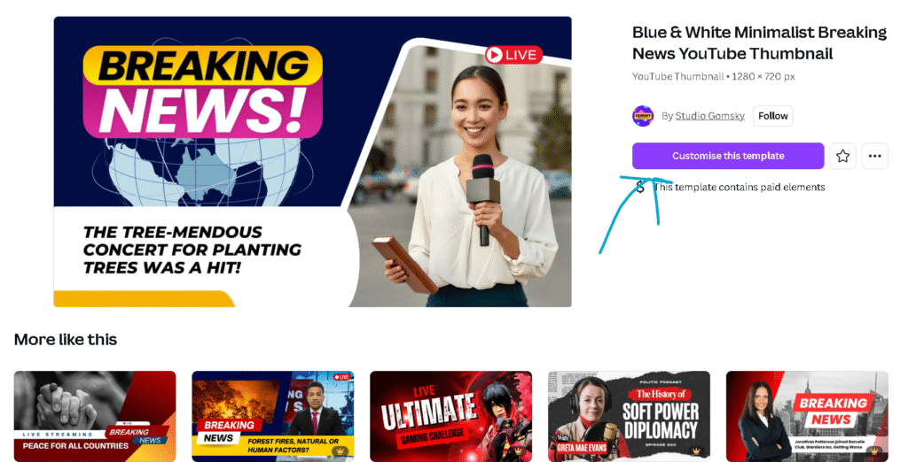 canva 2 Youtube Tips & SEO